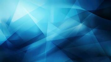 abstrakt Blau polygonal Hintergrund. futuristisch Technologie Stil foto