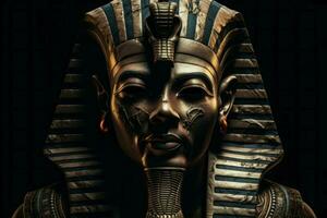 Ägypten König Porträt. generieren ai foto