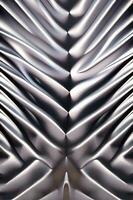 das Kunst von Geometrie - - ein futuristisch metallisch Hintergrund foto