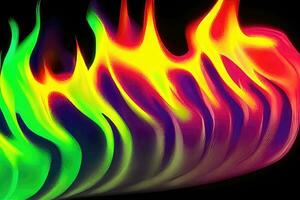 abstrakt Feuer - - ein beschwingt und glühend Hintergrund von Verbrennung Elemente foto