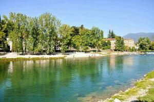 das mittelalterlich Stadt bassano del Grappa foto