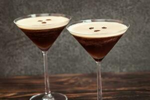 Espresso Martini Nahansicht foto