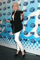 Cyndi Lauper im das Drücken Sie Zimmer beim das amerikanisch Idol Jahreszeit 8 Finale beim das Nokia Theater im los Engel ca. auf kann 20 2009 2009 foto