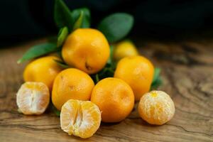 das Calamondin Orange Nitro Fortunella Macrocarpa ist ein Hybrid von Mandarin ein cumquat foto