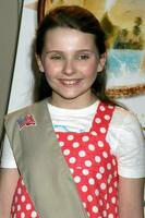 abigail breslin kommt an zu das eingeführt in das Mädchen Pfadfinder von das usazanuck Theater20 Jahrhundert Fuchs LotJahrhundert Stadt ca. März 26 20082008 foto