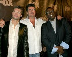 Ryan seacrestsimon cowellrandy Jacksonfox Fernseher tca partylos Engel Januar 17 20062006 foto