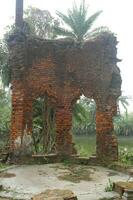 Bangladesch März 6, 2019 nakipur zamindar Bari Haus beim nakipur Dorf im Schyamnagar upazila, satkhira, Bangladesch. foto