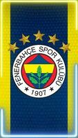 winken fenerbahce Flagge Telefon Hintergrund oder Sozial Medien Teilen foto