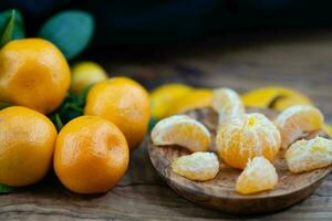 das Calamondin Orange Nitro Fortunella Macrocarpa ist ein Hybrid von Mandarin ein cumquat foto