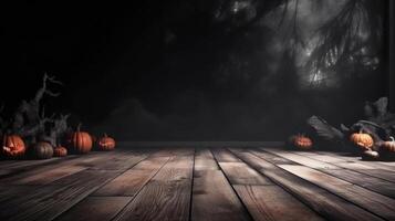 Halloween Tag Hintergrund. Illustration ai generativ foto