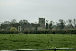 ein blick auf die battlefield church in der nähe von shrewsbury foto