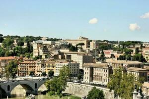 ein Panorama- Aussicht von Rom im Italien foto