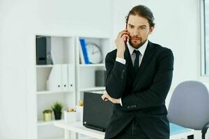 Manager offiziell Unterlagen Arbeit Büro Exekutive foto