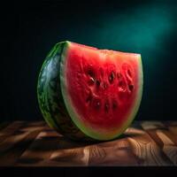 ein Wassermelone generativ ai generiert foto