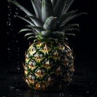 ein Ananas generativ ai generiert foto