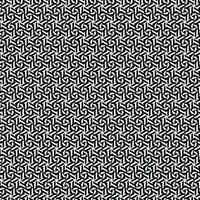 geometrisch Zier Muster, isoliert Hintergrund. foto
