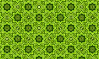 Kaleidoskop gemusterte Bodenfliesen mit abstraktem geometrischem Muster foto