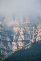 malerischer Blick auf die Berge foto