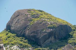 Hügel von den Ziegen Stein Maroca, Blick auf die Lagoa Rodrigo de Freitas, Rio de Janeiro