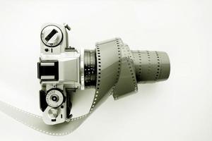 Vintage SLR Filmkamera foto