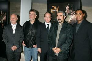 Rodney Charter, Michael klick, kiefer Sutherland, jon Kassar, und kelsey mcneal foto