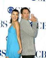 cote de pablo Michael wetterfest cbs tca Sommer- Drücken Sie Tour Party wadsworth Theater westwood ca. Juli 19 2007 2007 Kathy Hutchins Hutchins Foto