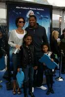 nicole murphy Michael Strahan ankommen beim das los Engel Premiere von Monster vs. Aliens beim Gibson Amphitheater im Universal- Stadt ca. auf März 22 2009 foto