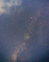 Foto Hintergrund mit ein Blau Star Galaxis Thema beim Nacht