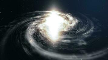 Spiral- drehen Galaxis Star Feld im Raum Hintergrund foto