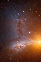 Nebel und Sterne kosmisch Hintergrund, Universum mit Galaxien, Nebel und Sterne - - ai generiert foto