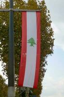 Banner von Libanon foto