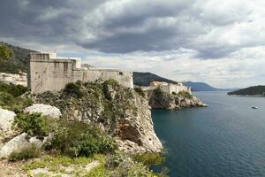 Heilige Lawrence Festung im Dubrovnik foto