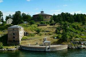 mit das Kreuzfahrt Schiff durch das Archipel von Stockholm Schweden foto