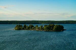 mit das Kreuzfahrt Schiff durch das Archipel von Stockholm Schweden foto