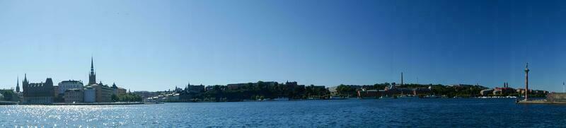 mit das Kreuzfahrt Schiff durch das Archipel von Stockholm Schweden foto