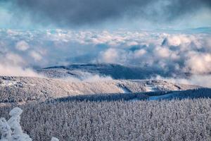 Krkonose Berge in der Tschechischen Republik foto