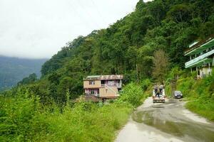 unkonventionell Dörfer im sikkim und etwas Gastfamilie foto