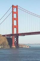 Golden Gate Bridge in San Francisco, Kalifornien, USA foto
