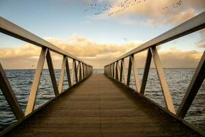 dreischor Dock das Niederlande foto