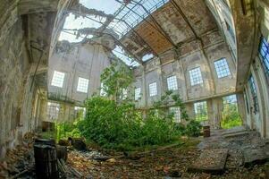 industriell Kies Steinbruch und Sand Stein Raffinerie Aussicht foto