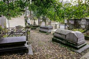 cimetière du pere lachaise typisch Französisch Friedhof foto