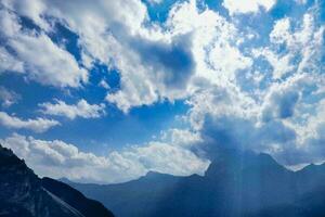 Wolken am Himmel foto