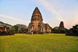 uralt Buddhist Tempel im Asien foto