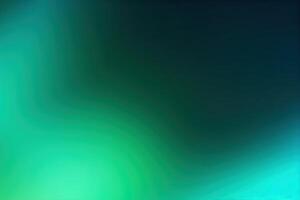 Grün abstrakt Hintergrund mit schön Bokeh und Strahlen von licht.ai generiert foto