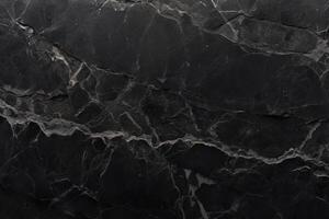 schwarz Marmor Textur Hintergrund Muster mit hoch Auflösung.ai generiert foto