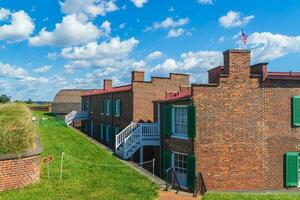 Fort mchenry National Monument im Baltimore, Maryland foto