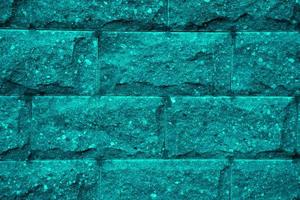 blaue Backsteinmauer Textur Hintergrund Nahaufnahme foto