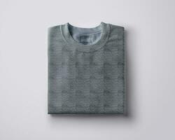 Silber Sweatshirt Hemd foto