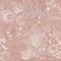 ein Rosa Hintergrund mit wirbelt auf Es, im das Stil von dynamisch linear Kompositionen, repetitiv Dotwork, erdig organisch Formen, Spiral- Wirbel Muster, Sanft Kreuzschraffuren, generieren ai foto