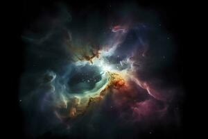 das Orion Nebel tief Raum Objekte , generieren ai foto